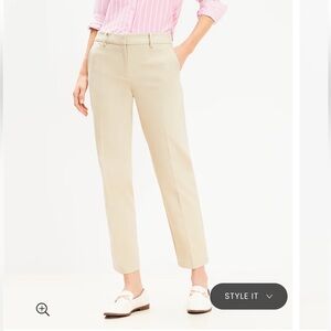 Loft Riviera slim fit trousers. Size 4